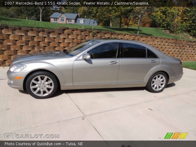 2007 Mercedes-Benz S 550 4Matic Sedan in Pewter Metallic