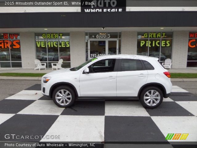 2015 Mitsubishi Outlander Sport ES in White