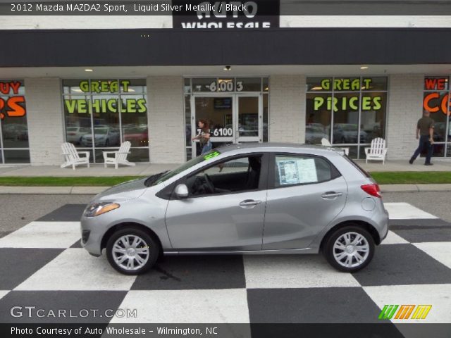 2012 Mazda MAZDA2 Sport in Liquid Silver Metallic