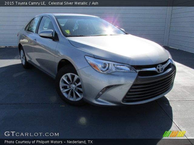 2015 Toyota Camry LE in Celestial Silver Metallic