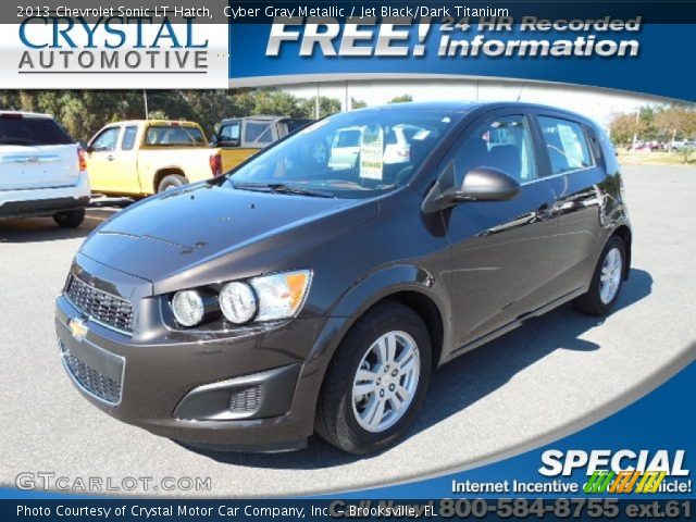 2013 Chevrolet Sonic LT Hatch in Cyber Gray Metallic