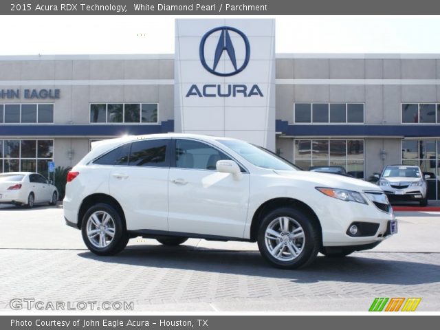 2015 Acura RDX Technology in White Diamond Pearl