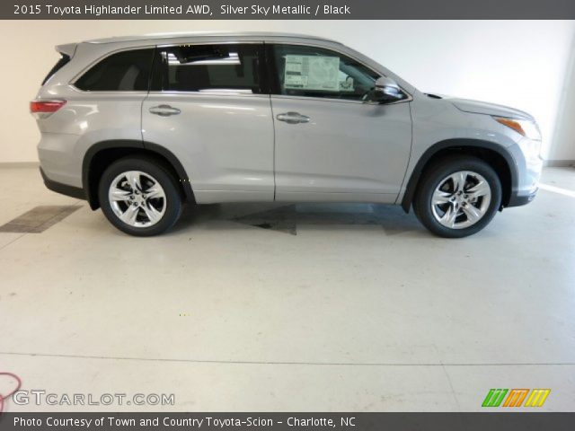2015 Toyota Highlander Limited AWD in Silver Sky Metallic