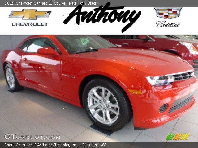 2015 Chevrolet Camaro LS Coupe in Red Hot