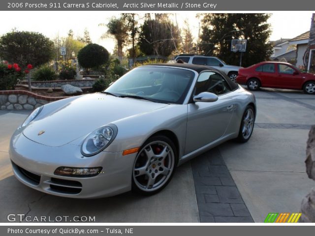 2006 Porsche 911 Carrera S Cabriolet in Arctic Silver Metallic