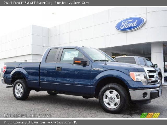 2014 Ford F150 XLT SuperCab in Blue Jeans