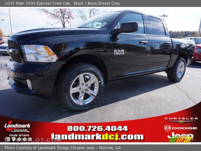 2015 Ram 1500 Express Crew Cab in Black
