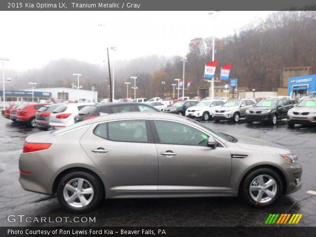 2015 Kia Optima LX in Titanium Metallic