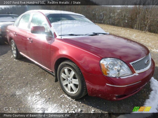 2007 Ford Five Hundred SEL in Redfire Metallic