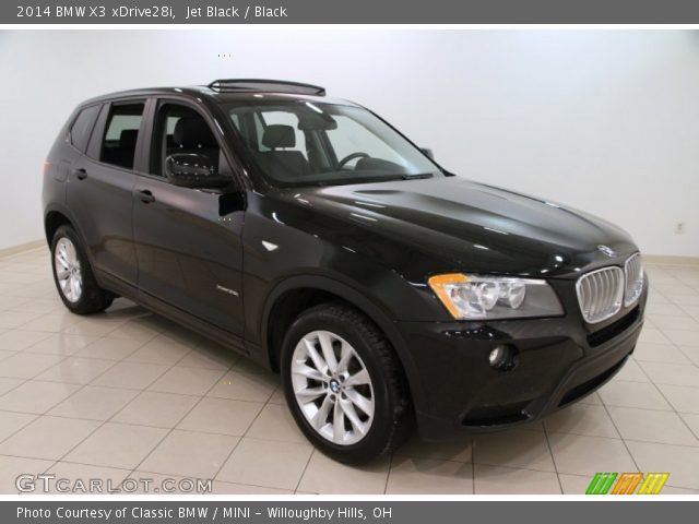 2014 BMW X3 xDrive28i in Jet Black