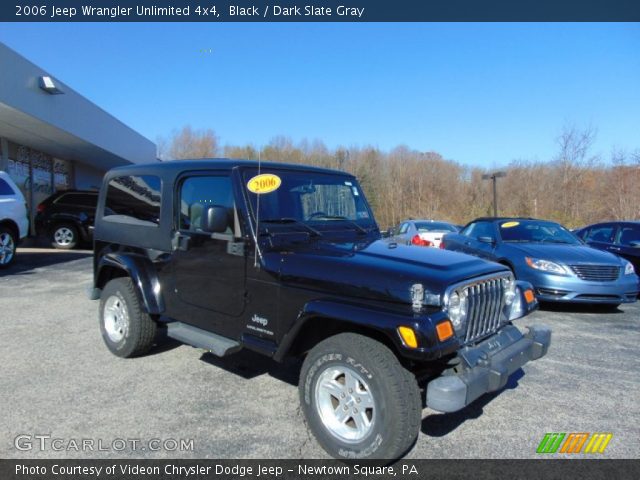 2006 Jeep Wrangler Unlimited 4x4 in Black