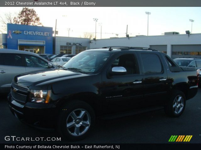 2012 Chevrolet Avalanche LT 4x4 in Black