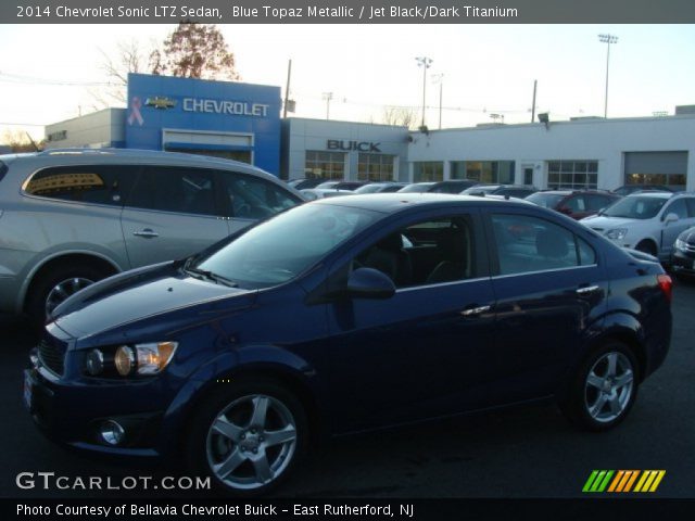 2014 Chevrolet Sonic LTZ Sedan in Blue Topaz Metallic