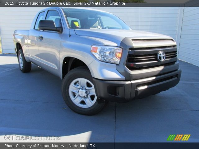 2015 Toyota Tundra SR Double Cab in Silver Sky Metallic