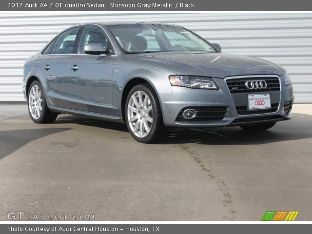 2012 Audi A4 2.0T quattro Sedan in Monsoon Gray Metallic