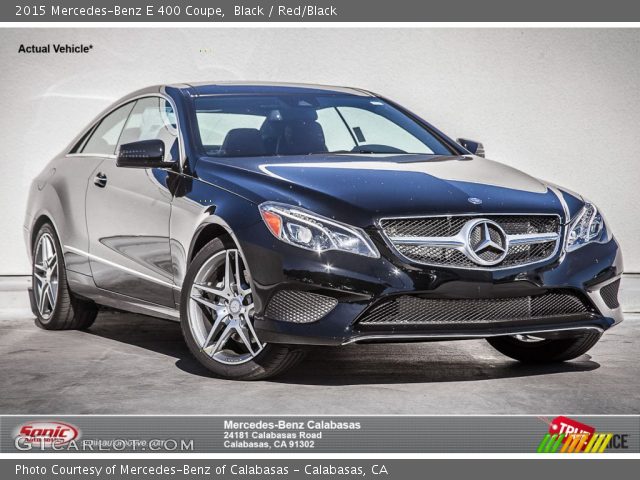 2015 Mercedes-Benz E 400 Coupe in Black