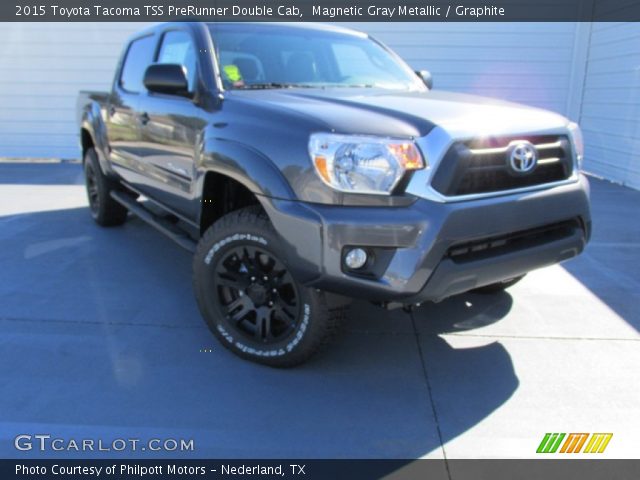 2015 Toyota Tacoma TSS PreRunner Double Cab in Magnetic Gray Metallic