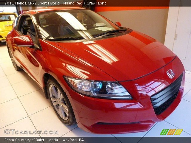 2011 Honda CR-Z Sport Hybrid in Milano Red