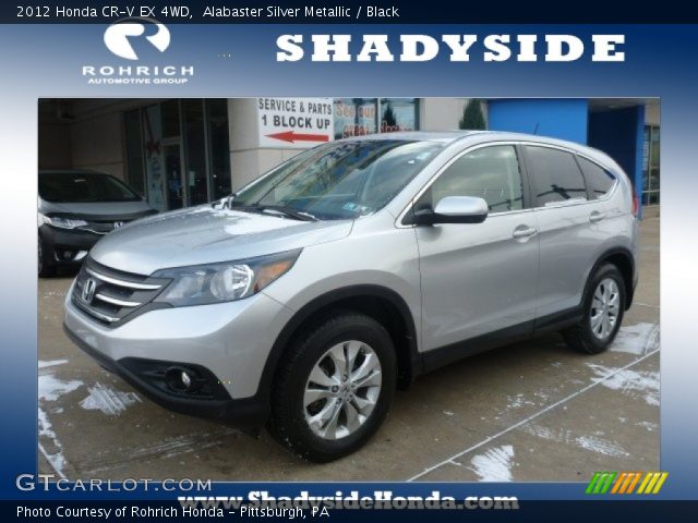 2012 Honda CR-V EX 4WD in Alabaster Silver Metallic