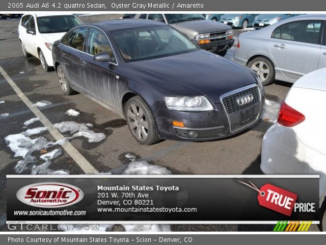 2005 Audi A6 4.2 quattro Sedan in Oyster Gray Metallic