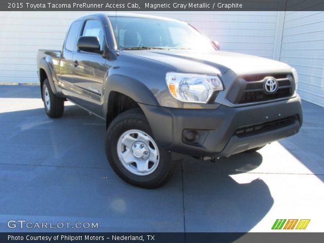 2015 Toyota Tacoma PreRunner Access Cab in Magnetic Gray Metallic