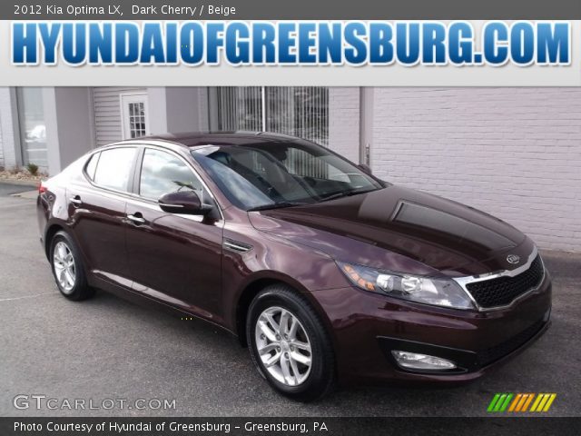 2012 Kia Optima LX in Dark Cherry