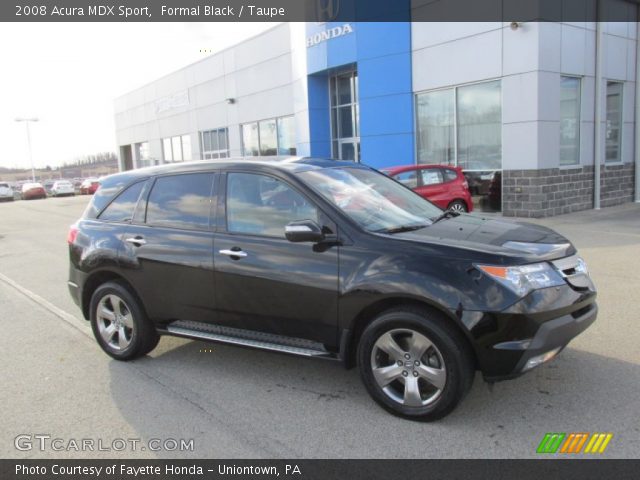 2008 Acura MDX Sport in Formal Black
