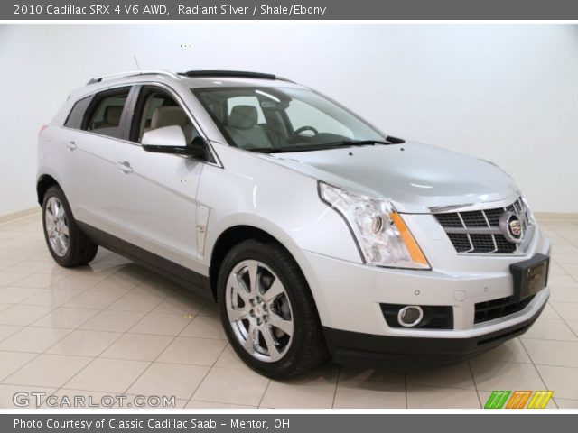 2010 Cadillac SRX 4 V6 AWD in Radiant Silver