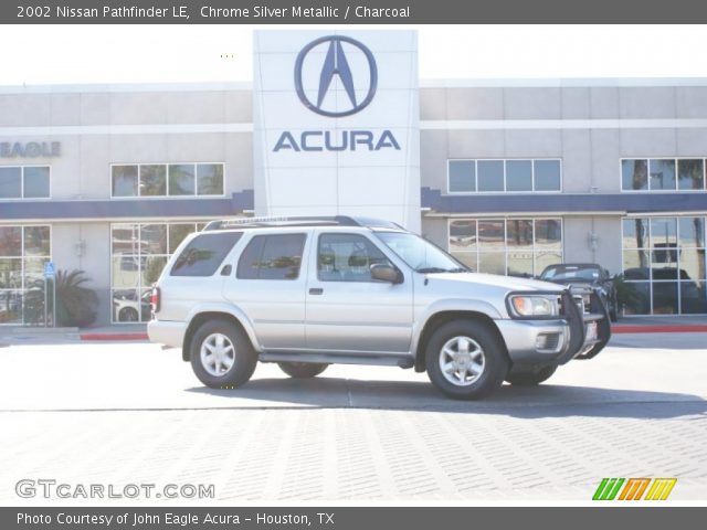 2002 Nissan Pathfinder LE in Chrome Silver Metallic