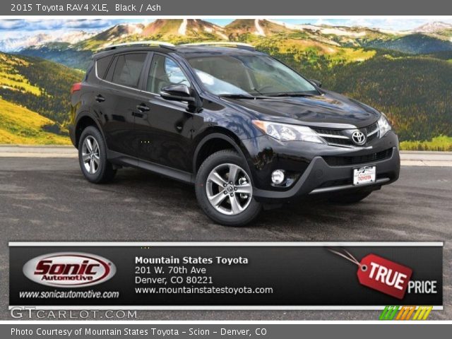 2015 Toyota RAV4 XLE in Black