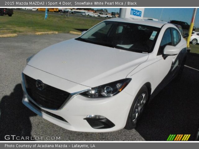 2015 Mazda MAZDA3 i Sport 4 Door in Snowflake White Pearl Mica