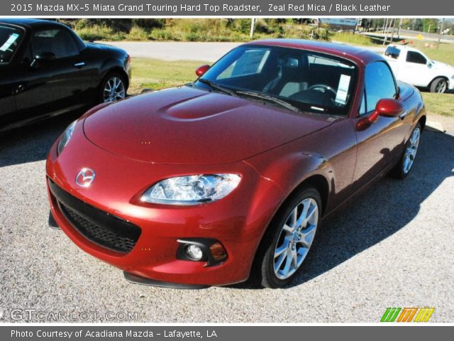 2015 Mazda MX-5 Miata Grand Touring Hard Top Roadster in Zeal Red Mica