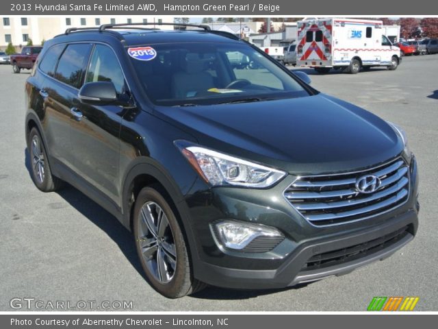 2013 Hyundai Santa Fe Limited AWD in Hampton Green Pearl