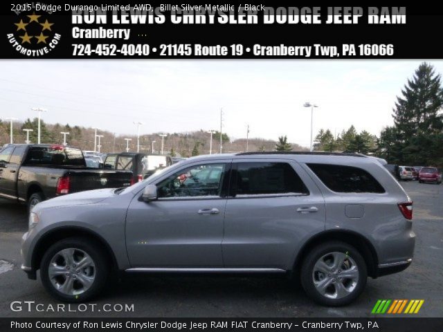 2015 Dodge Durango Limited AWD in Billet Silver Metallic