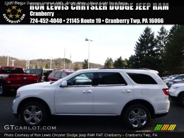 2015 Dodge Durango Limited AWD in Bright White
