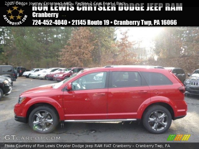 2015 Dodge Journey Crossroad AWD in Redline 2 Coat Pearl