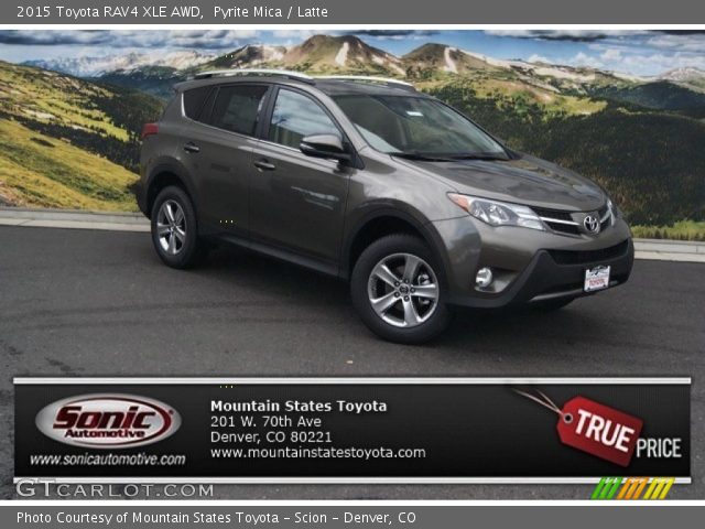 2015 Toyota RAV4 XLE AWD in Pyrite Mica