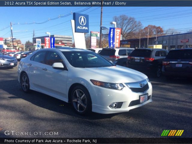 2012 Acura TSX Special Edition Sedan in Bellanova White Pearl