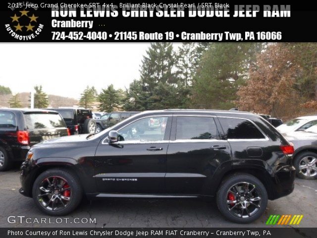 2015 Jeep Grand Cherokee SRT 4x4 in Brilliant Black Crystal Pearl