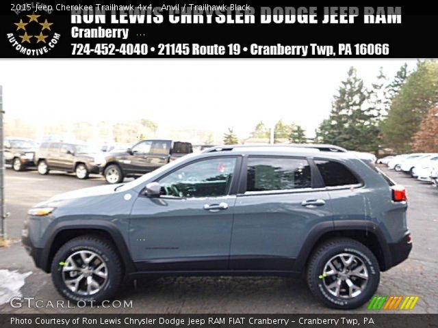 2015 Jeep Cherokee Trailhawk 4x4 in Anvil