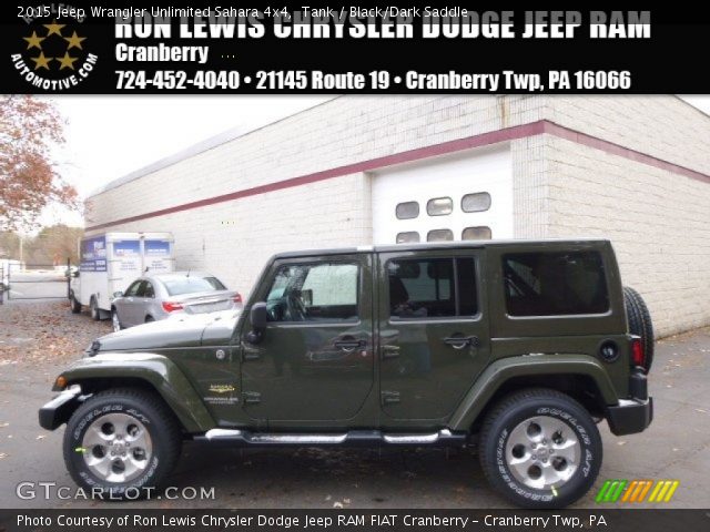 2015 Jeep Wrangler Unlimited Sahara 4x4 in Tank