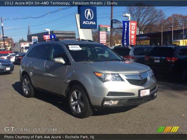 2012 Acura MDX SH-AWD Technology in Palladium Metallic