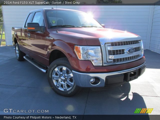 2014 Ford F150 XLT SuperCab in Sunset