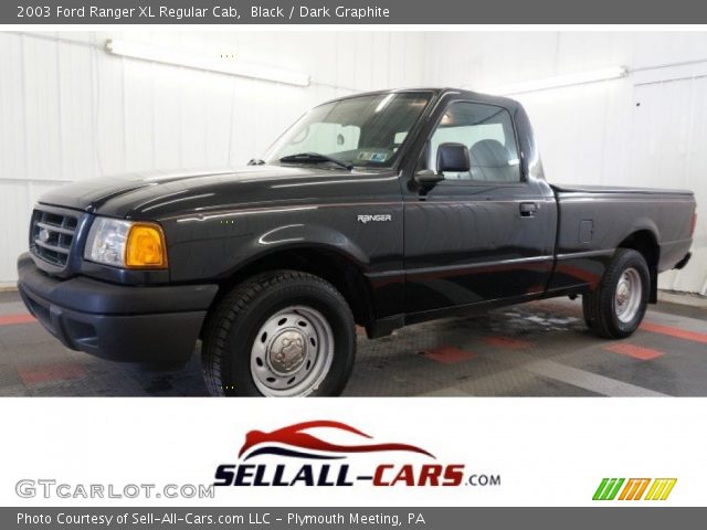 2003 Ford Ranger XL Regular Cab in Black