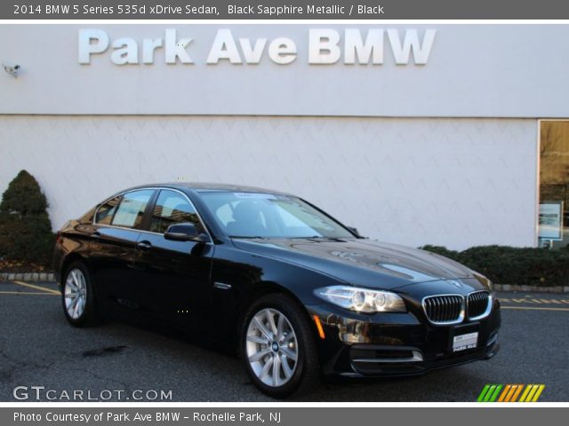 2014 BMW 5 Series 535d xDrive Sedan in Black Sapphire Metallic