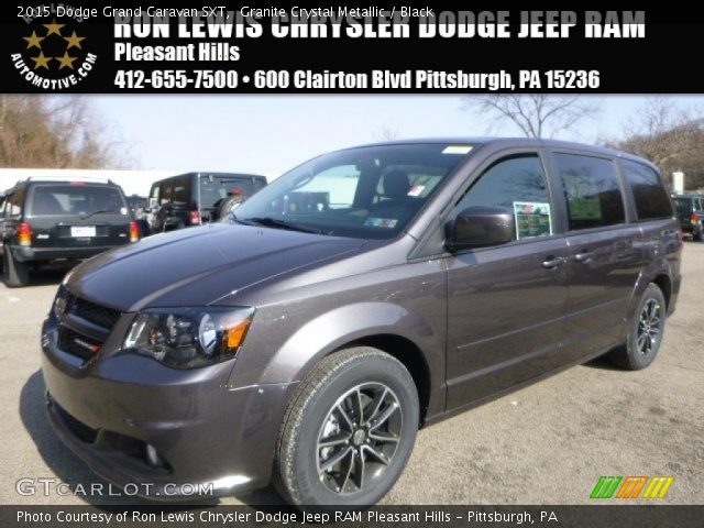 2015 Dodge Grand Caravan SXT in Granite Crystal Metallic