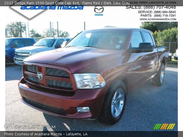 2012 Dodge Ram 1500 Sport Crew Cab 4x4 in Flame Red