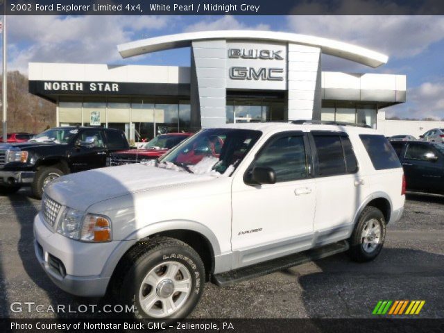 2002 Ford Explorer Limited 4x4 in White Pearl