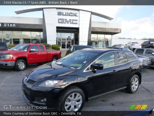2009 Mazda CX-7 Sport AWD in Brilliant Black