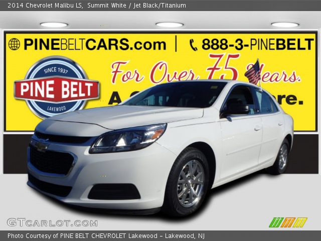 2014 Chevrolet Malibu LS in Summit White